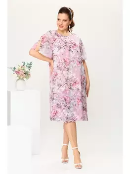Платье 1-2669 розовый