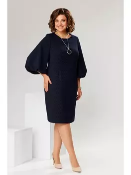Платье 1-2727 синий