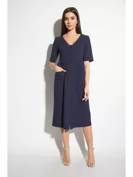 Платье 2004 темно-синий