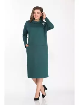 Платье 2005/4 зеленые тона
