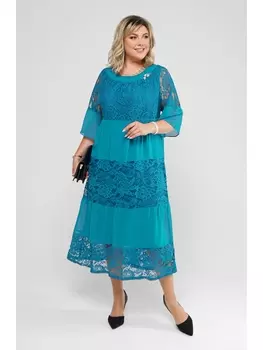 Платье 2008 морская волна