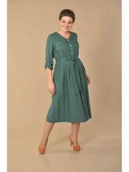 Платье 2015/1 зеленые тона