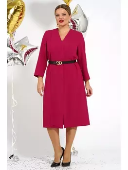 Платье 2016 темная фуксия