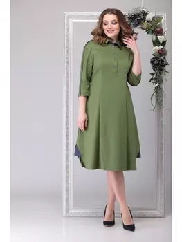 Платье 2027 зеленый