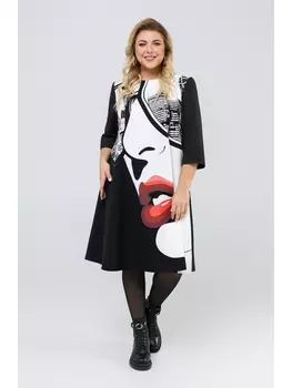 Платье 2037 черный