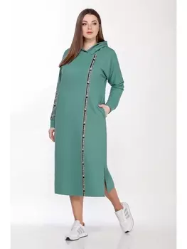 Платье 2037 зелень