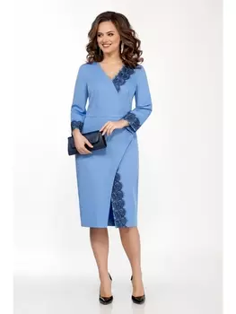 Платье 2040 голубой