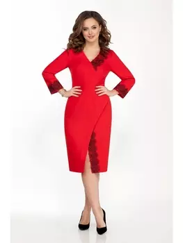 Платье 2040 красный