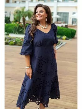 Платье 20443 т.синий
