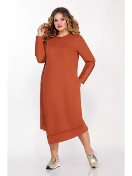 Платье 2053 терракот