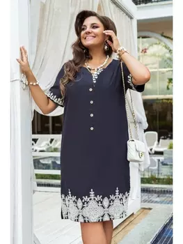 Платье 20603 т.синий