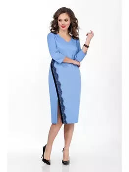 Платье 2066 голубой