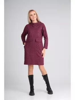 Платье 2078 винный