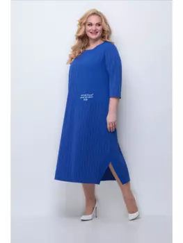 Платье 2086 синий