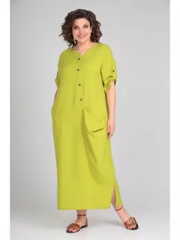 Платье 2094/4 лайм