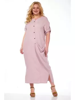 Платье 2094/4 розовый кварц