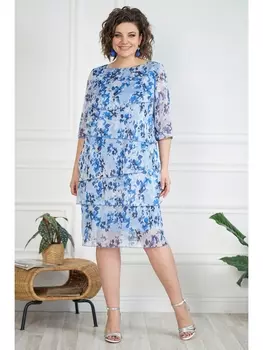 Платье 2099 василек