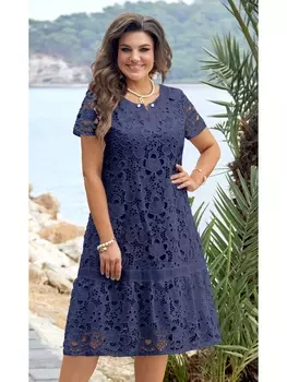 Платье 21153/1 т.синий