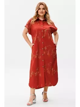 Платье 2124 терракотовый