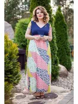 Платье 212 синий