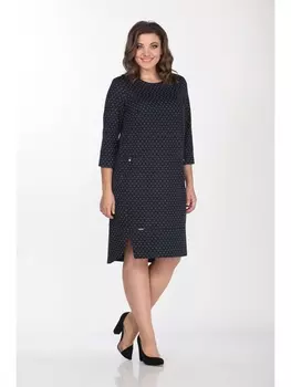 Платье 2138 темно-синий