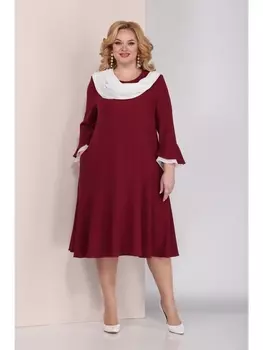 Платье 2141 бордо