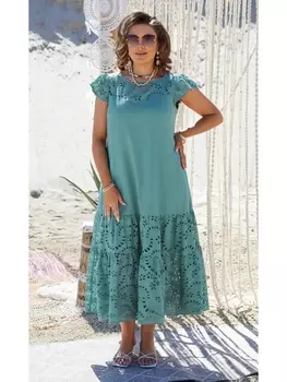 Платье 21443 темная бирюза