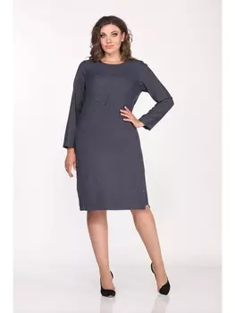 Платье 2145 т.синий