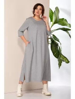 Платье 215 серый