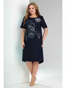 Платье 2182-2 синий