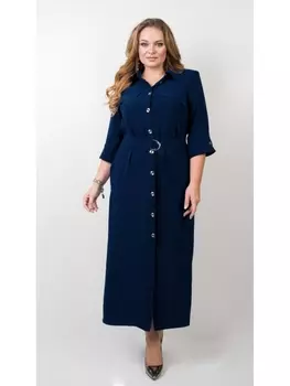 Платье 21-20 синий