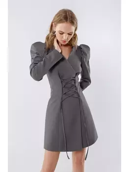 Платье 2231 серый