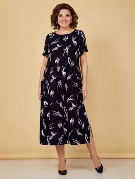 Платье 2237 темно-синий