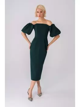 Платье 2247 изумрудный