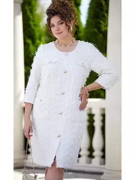 Платье 22493 молочный