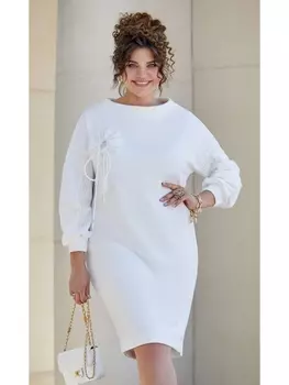 Платье 22953 молочный