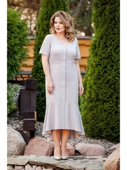 Платье 230 бежевый