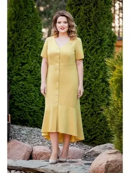 Платье 230 оранжевый