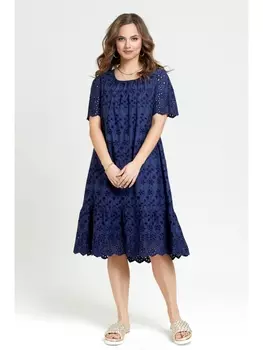 Платье 2391 синий