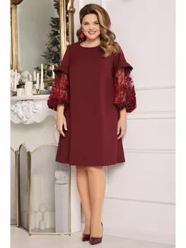 Платье 2409 бордо