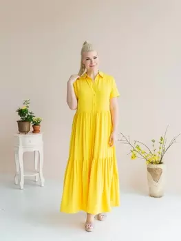 Платье 2417 желтый