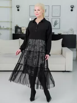 Платье 2473 черный