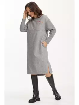 Платье 2497 серый