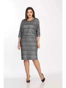 Платье 2501 серебристый