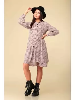 Платье 2516 пудра