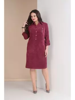 Платье 258 винный