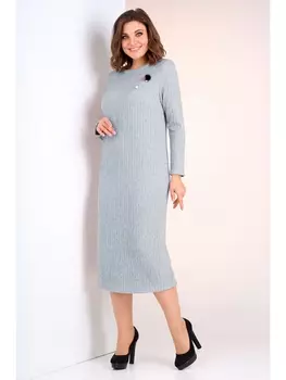 Платье 2605 голубой