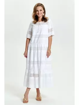 Платье 2636 белый