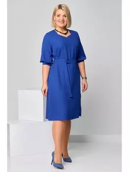 Платье 2667 васильковый