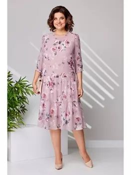 Платье 2693 пепельная роза